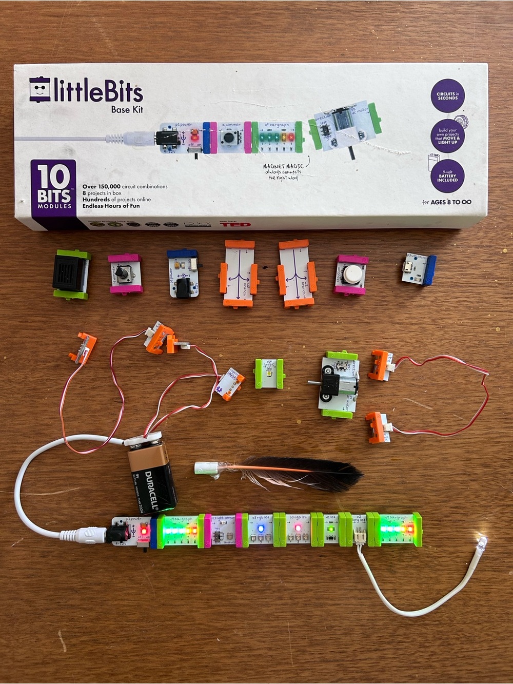 littleBits Base Kit + more Electronic Module Set